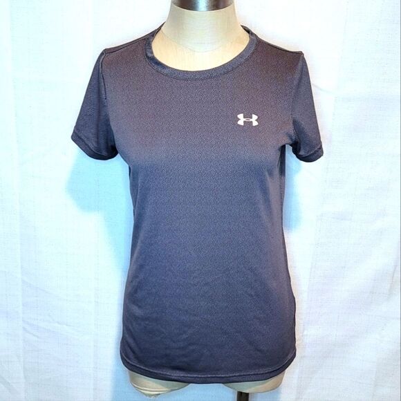 Under Armour Gray Heat Gear Loose Tee Size Small - Picture 1 of 6